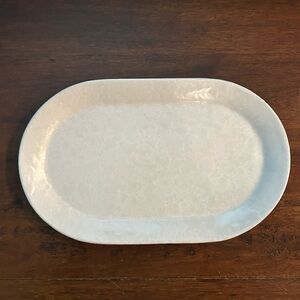 Bennington potters classic oval plate